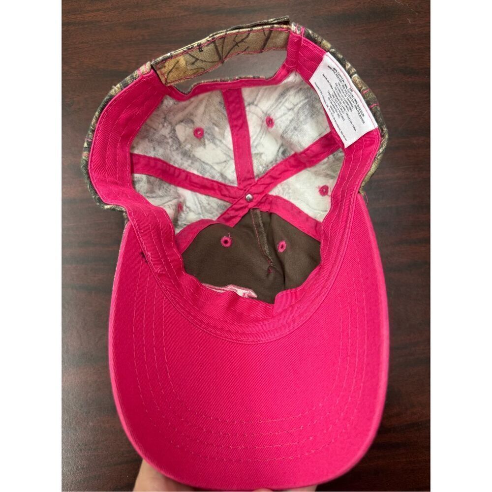 Justin Boots Women’s Cowgirl Camouflage Brown Baseball Hat - Picture 3 of 4